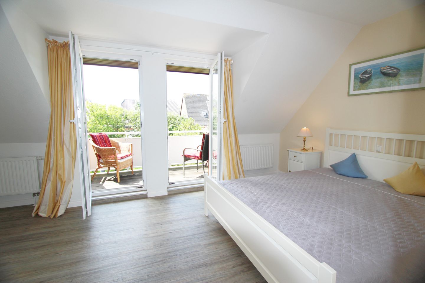 Haus Albatros - Westerlandstr. 21 B Wenningstedt - Schlafzimmer