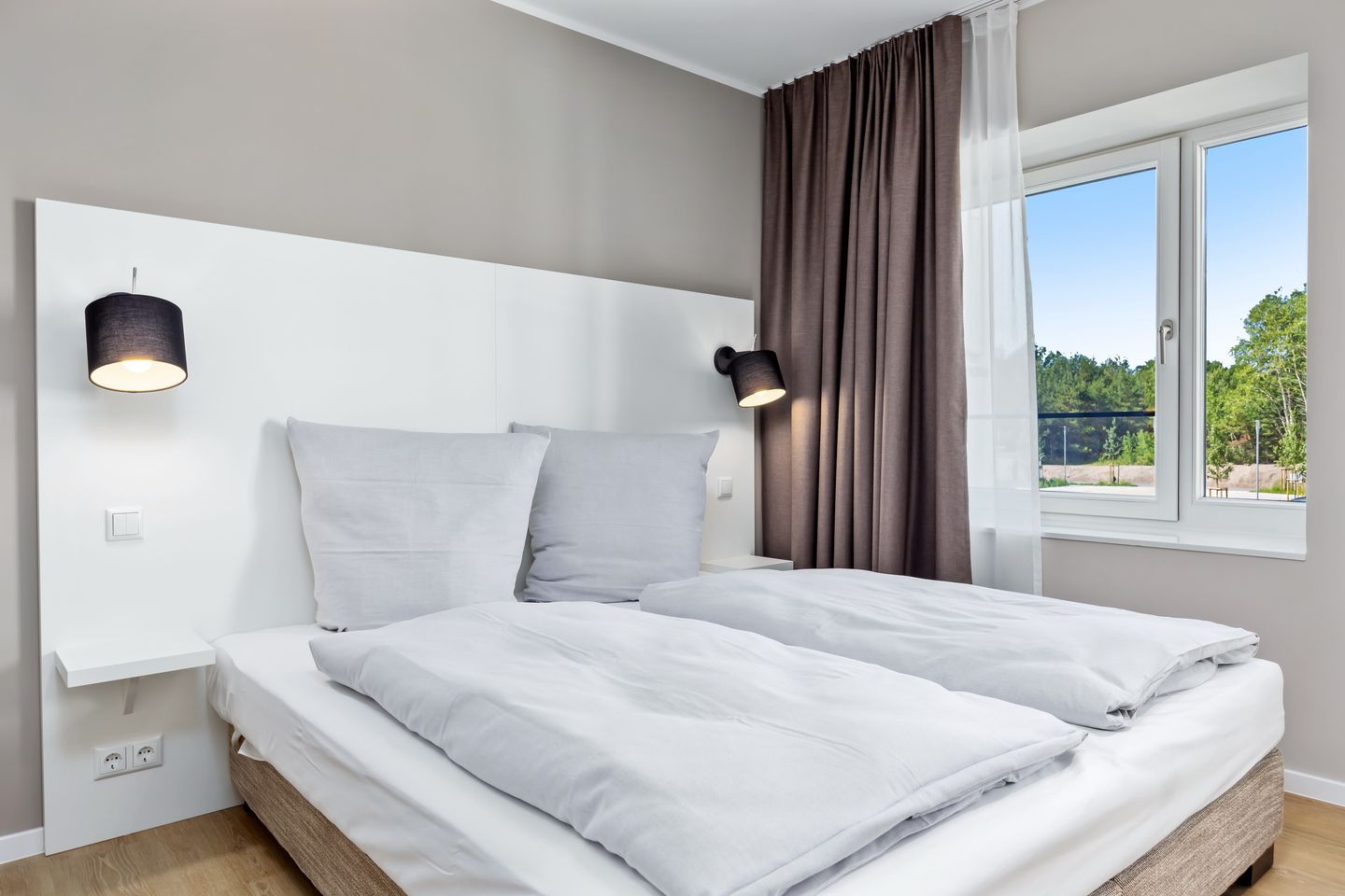 Strandresidenzen Binz-Prora Strandresidenzen Binz-Prora D0.1 Rügen - Schlafzimmer mit Doppelbett