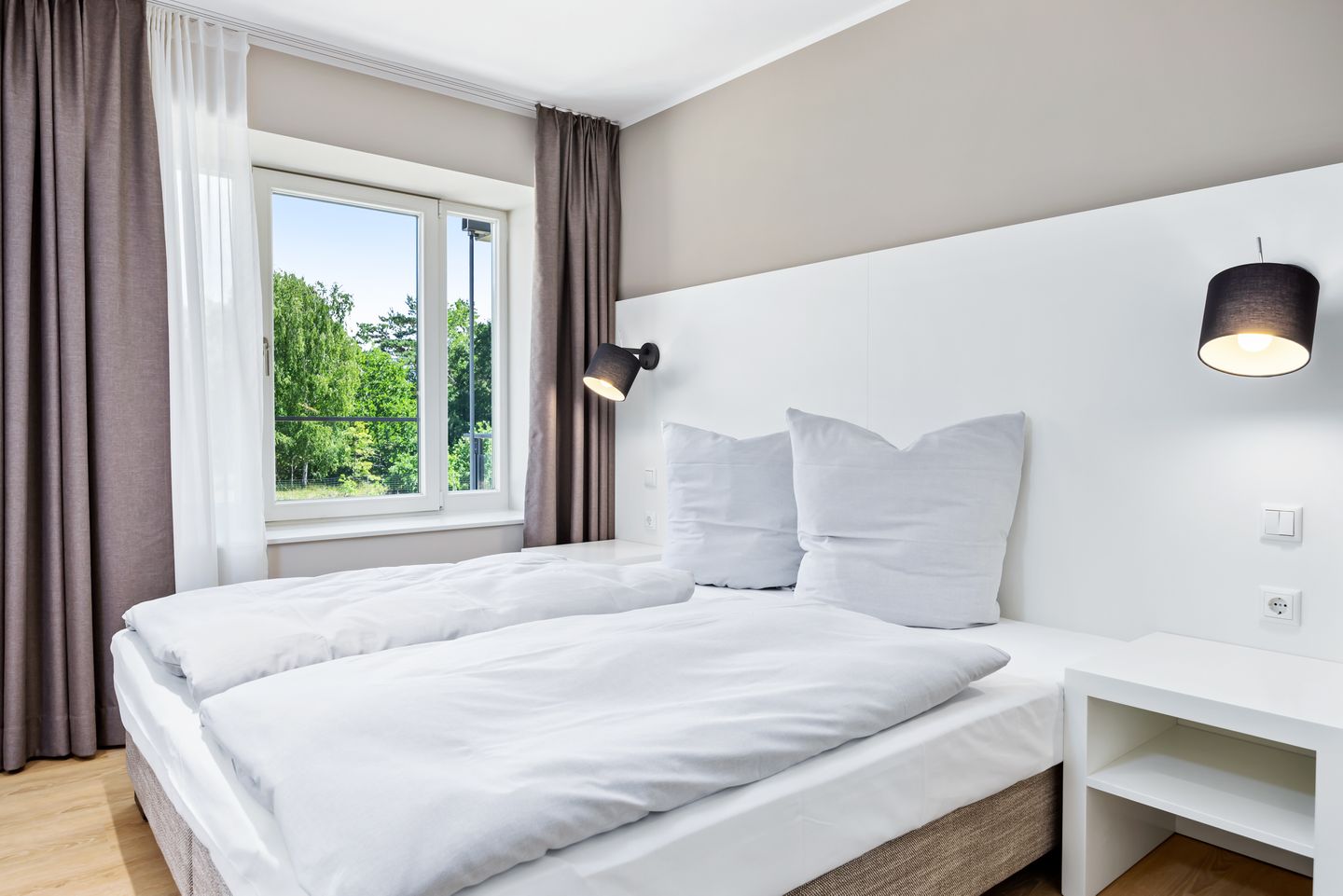 Strandresidenzen Binz-Prora Strandresidenzen Binz-Prora D0.2 Rügen - Schlafzimmer mit Doppelbett