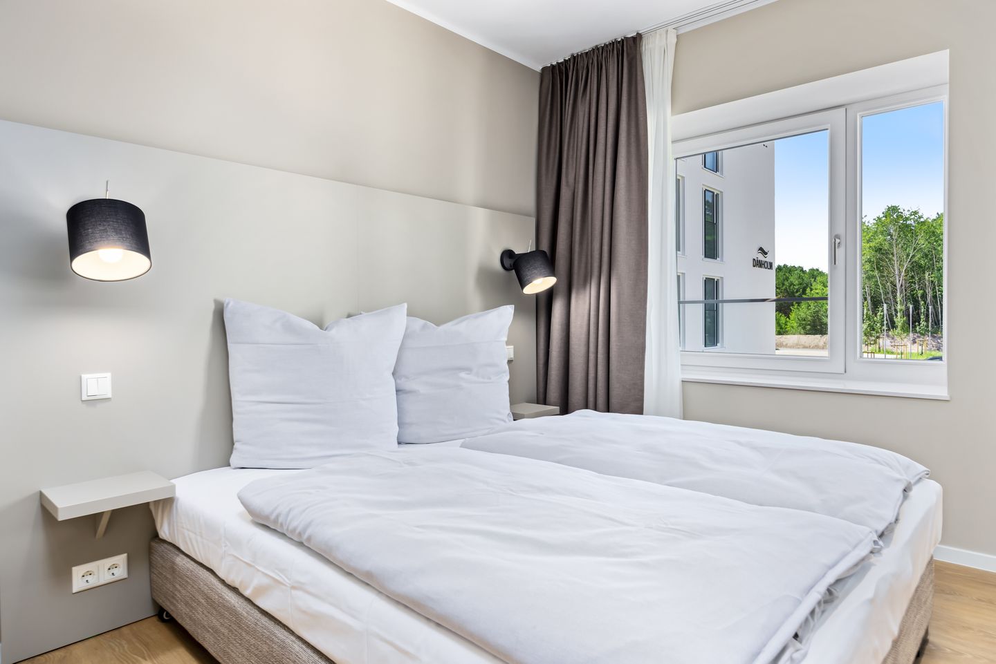 Strandresidenzen Binz-Prora Strandresidenzen Binz-Prora D0.2 Rügen - Schlafzimmer mit Doppelbett