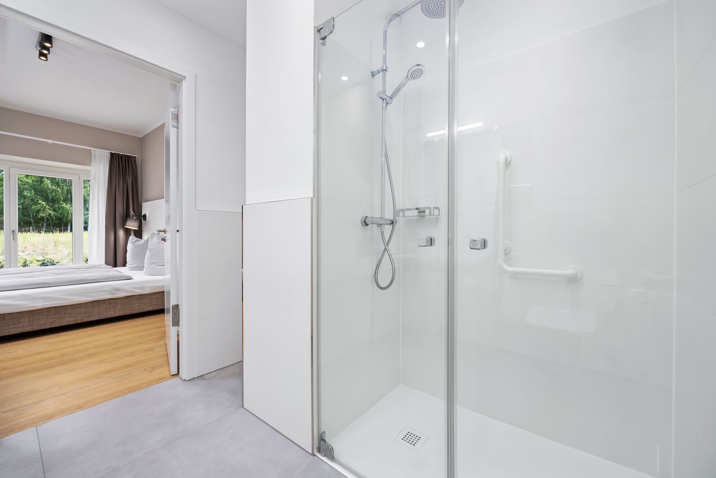 Strandresidenzen Binz-Prora Strandresidenzen Binz-Prora D0.3 Rügen - Badezimmer mit Dusche