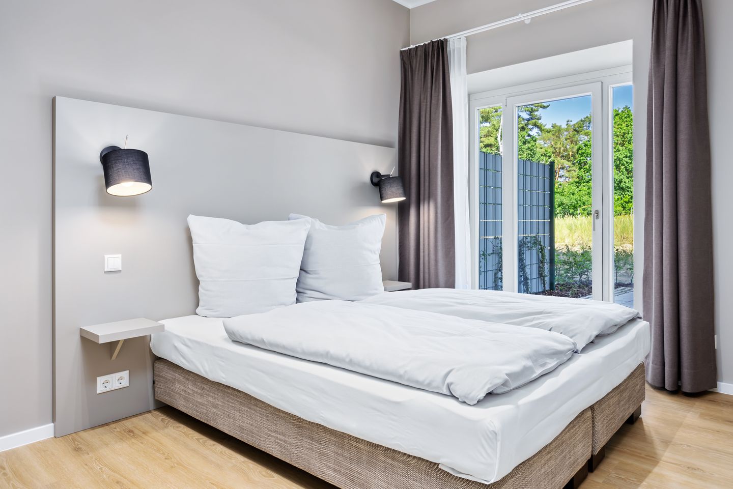 Strandresidenzen Binz-Prora Strandresidenzen Binz-Prora D0.4 Rügen - Schlafzimmer mit Doppelbett