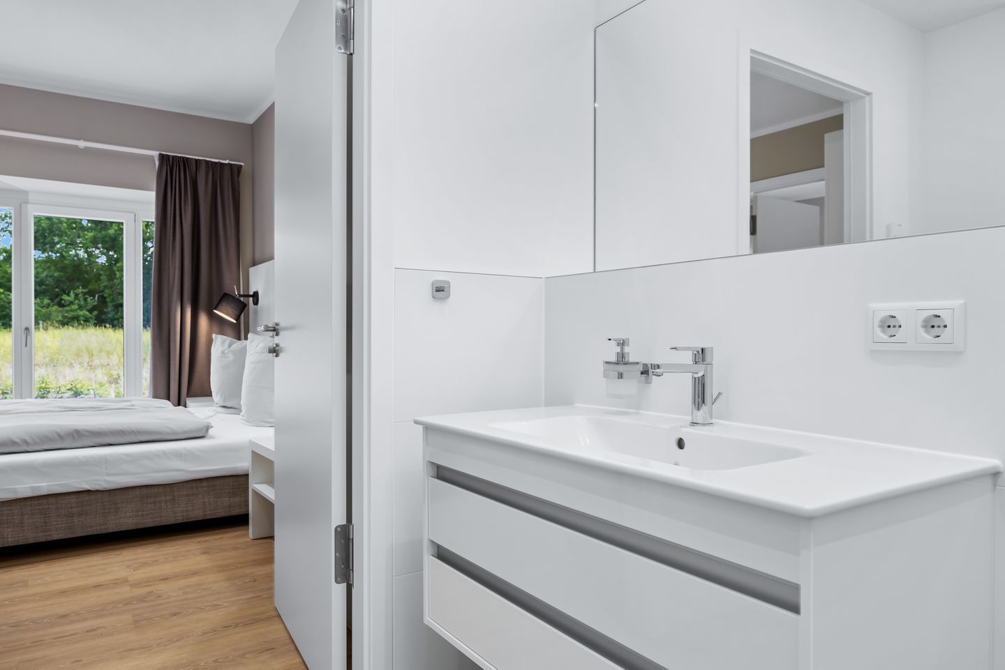 Strandresidenzen Binz-Prora Strandresidenzen Binz-Prora D0.5 Rügen - Badezimmer mit Dusche