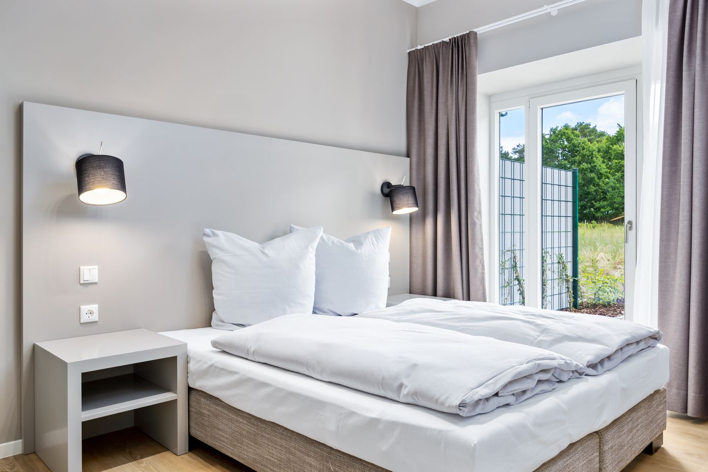 Strandresidenzen Binz-Prora Strandresidenzen Binz-Prora D0.5 Rügen - Schlafzimmer mit Doppelbett