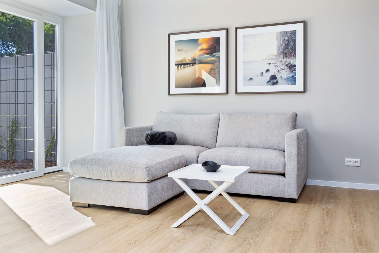 Strandresidenzen Binz-Prora Strandresidenzen Binz-Prora D0.6 Rügen - Wohn-Essbereich mit Couch