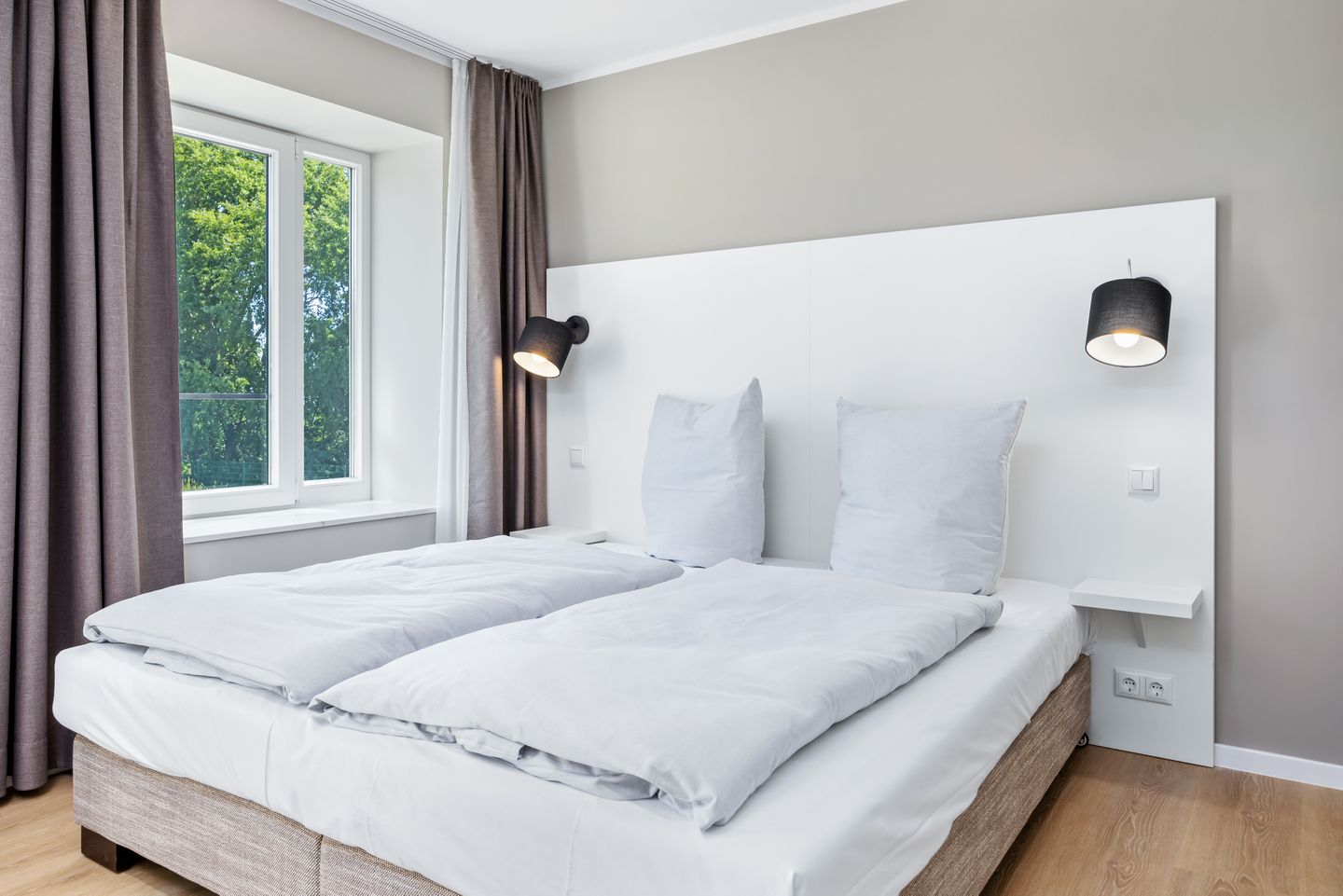 Strandresidenzen Binz-Prora Strandresidenzen Binz-Prora D0.7 Rügen - Schlafzimmer mit Doppelbett