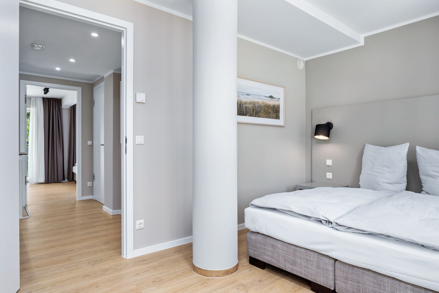 Strandresidenzen Binz-Prora Strandresidenzen Binz-Prora D0.7 Rügen - Schlafzimmer mit Doppelbett