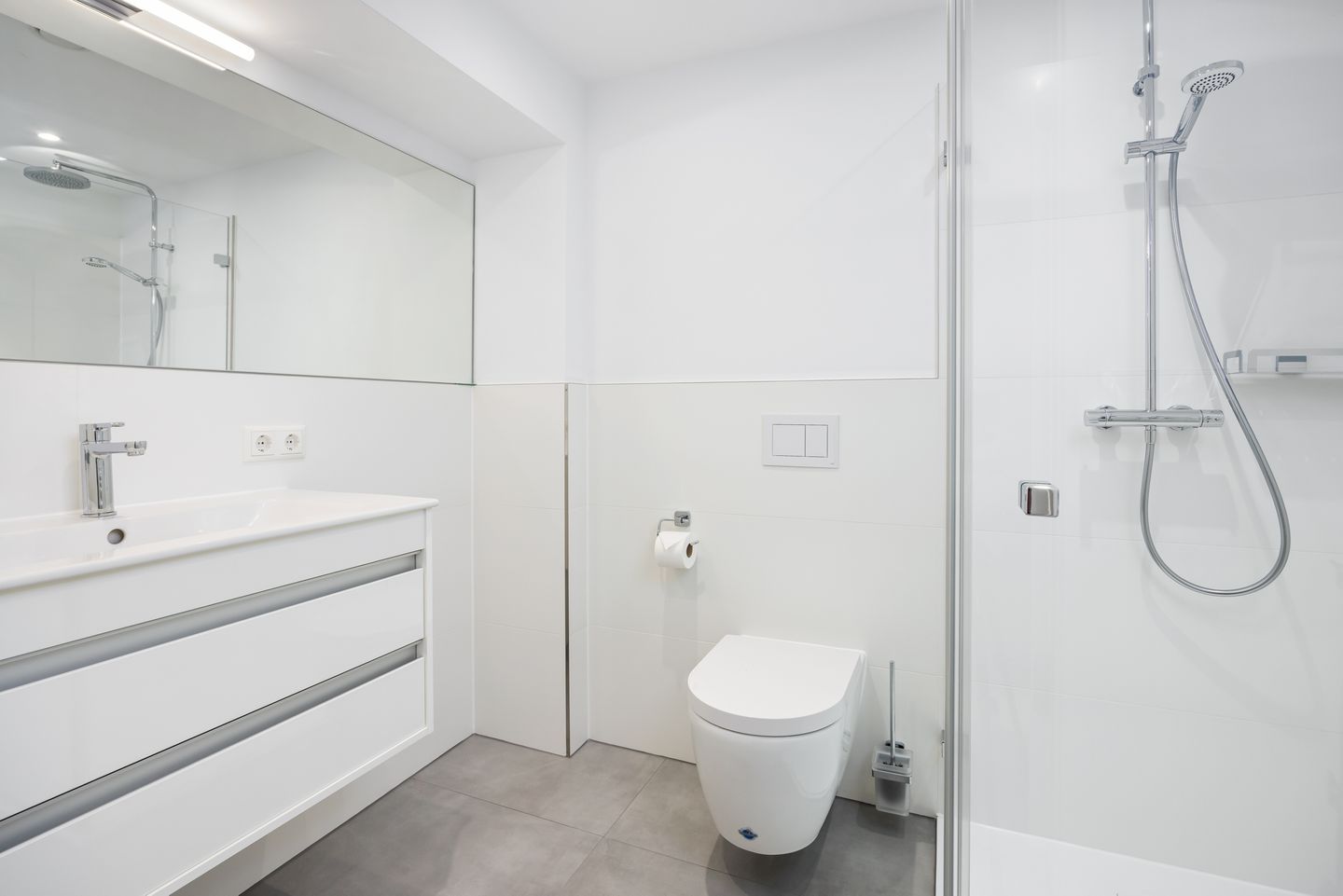 Strandresidenzen Binz-Prora Strandresidenzen Binz-Prora V0.1 Rügen - Badezimmer mit Dusche