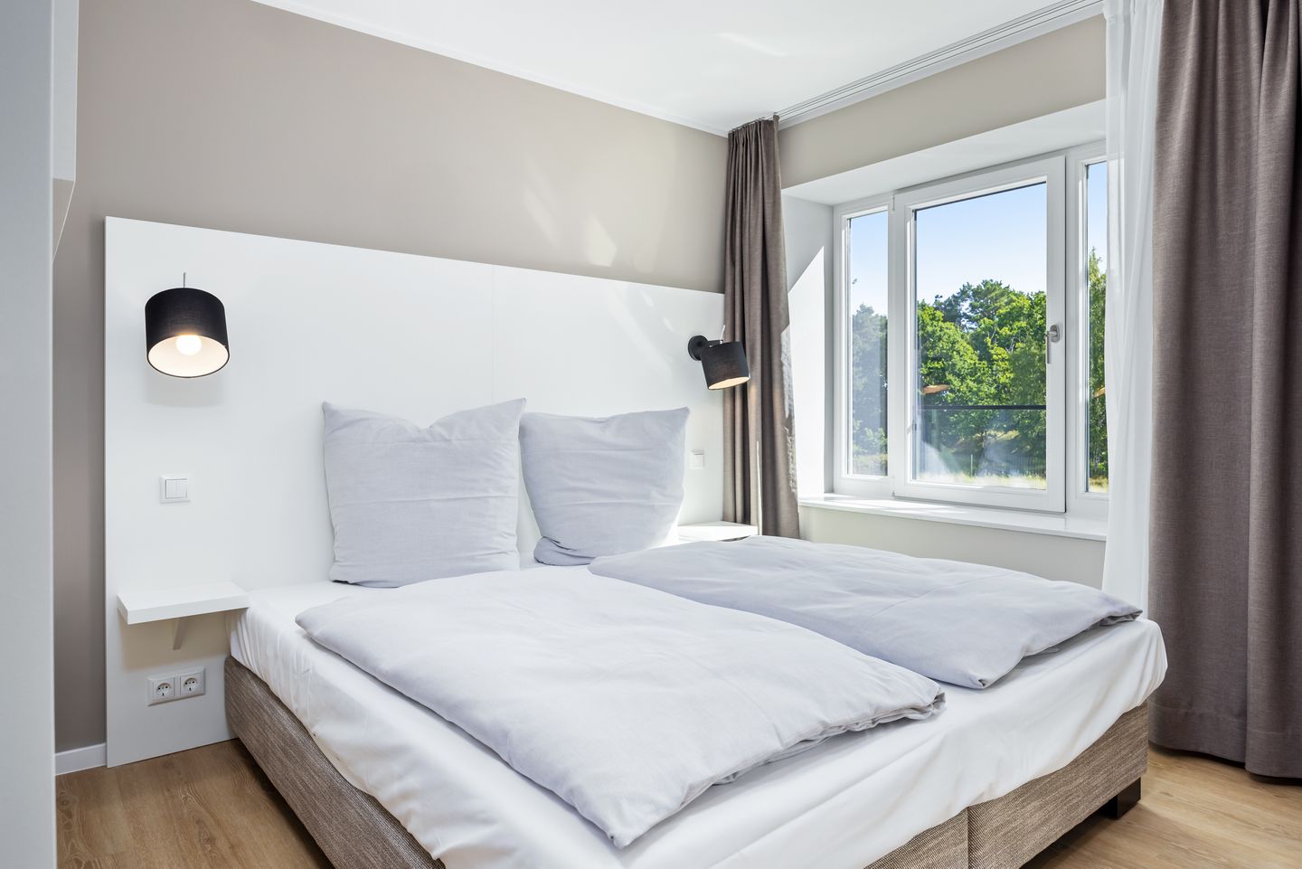 Strandresidenzen Binz-Prora Strandresidenzen Binz-Prora V0.1 Rügen - Schlafzimmer mit Doppelbett