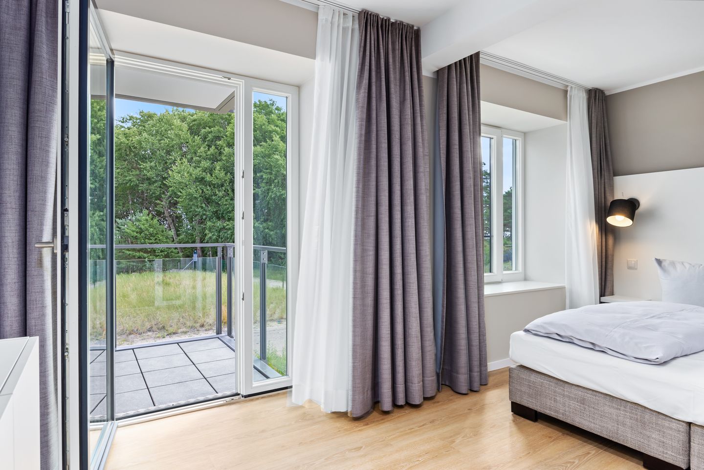 Strandresidenzen Binz-Prora Strandresidenzen Binz-Prora V0.2 Rügen - Schlafzimmer mit Doppelbett