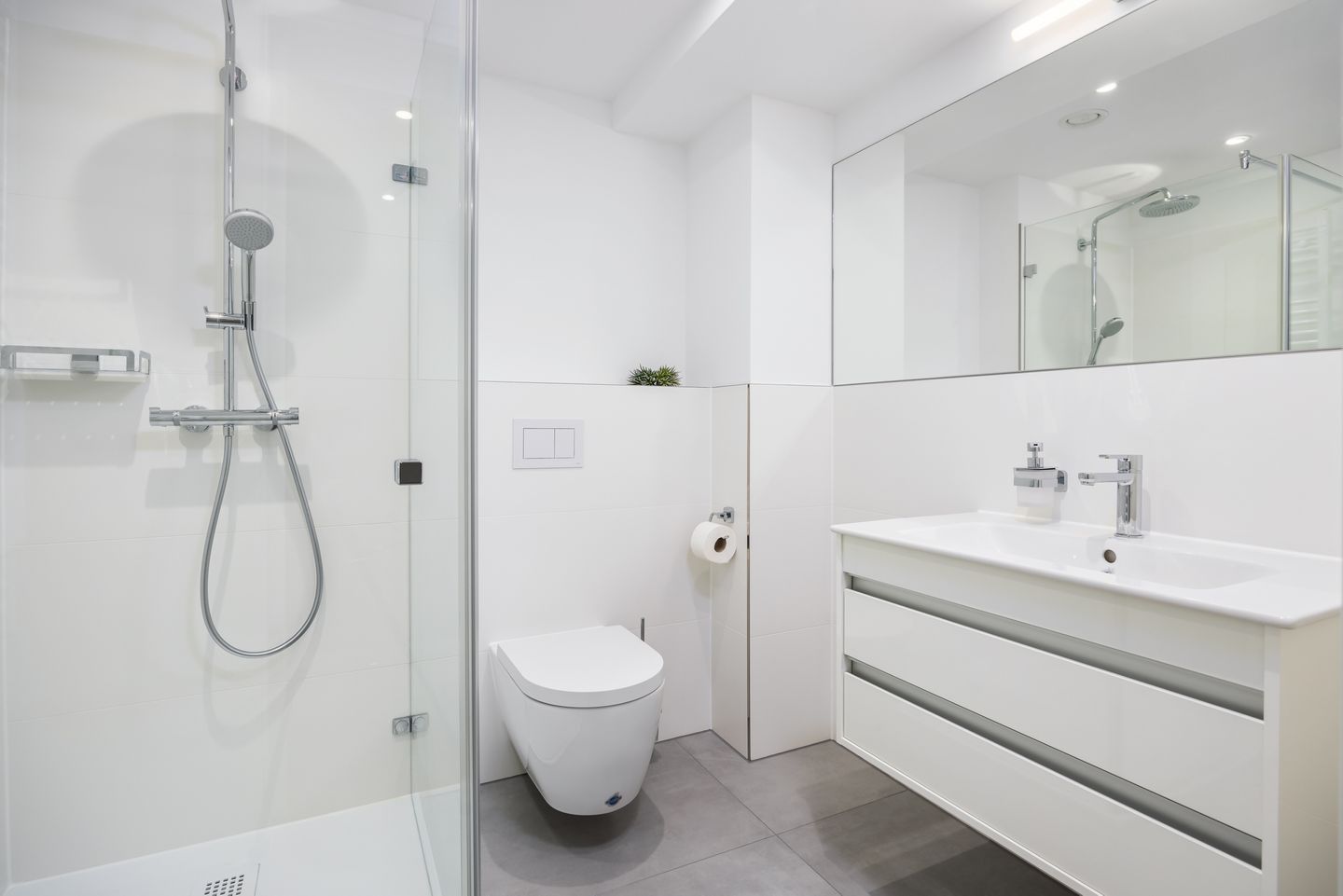 Strandresidenzen Binz-Prora Strandresidenzen Binz-Prora V0.2 Rügen - Badezimmer mit Dusche