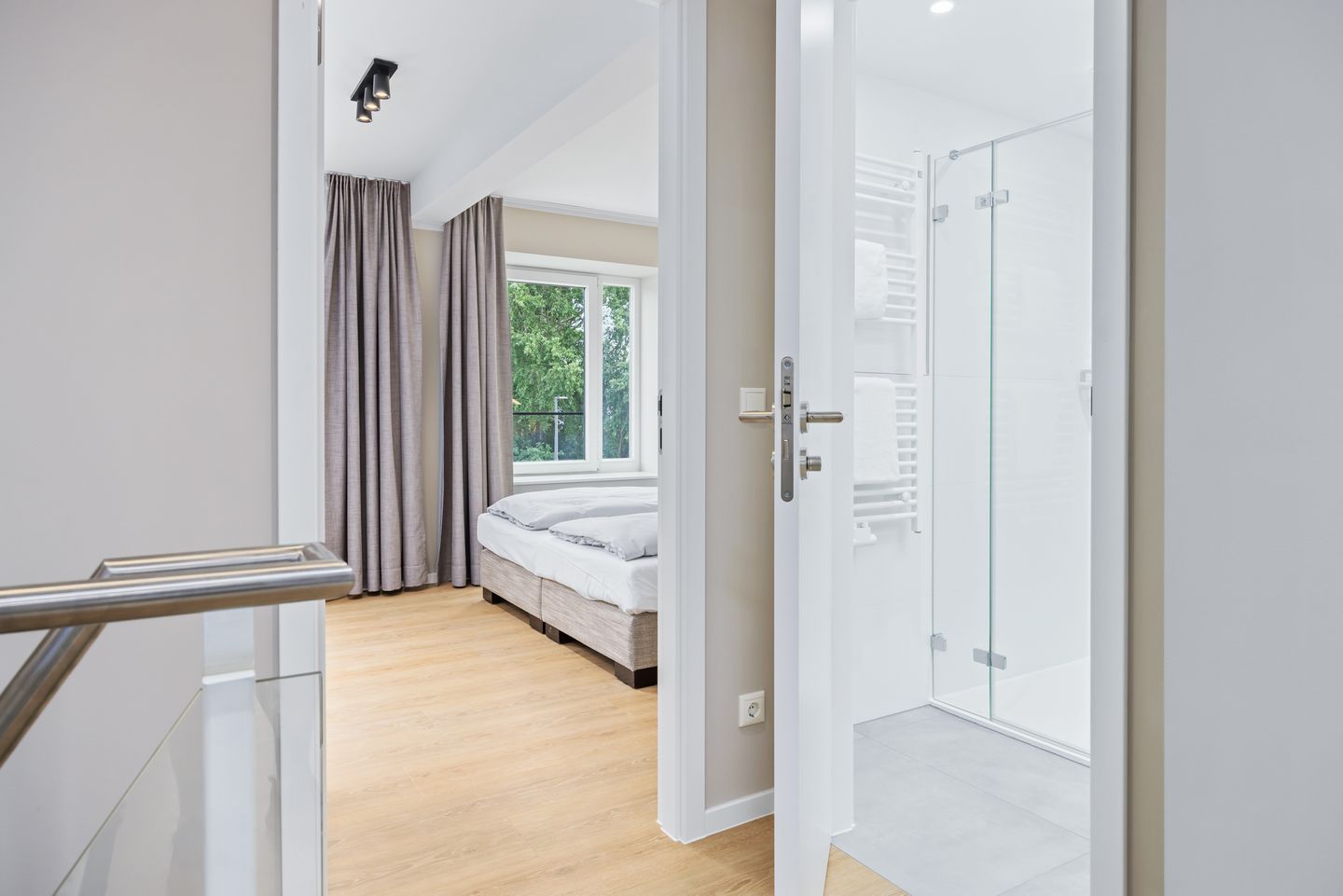 Strandresidenzen Binz-Prora Strandresidenzen Binz-Prora V0.2 Rügen - Schlafzimmer mit Doppelbett