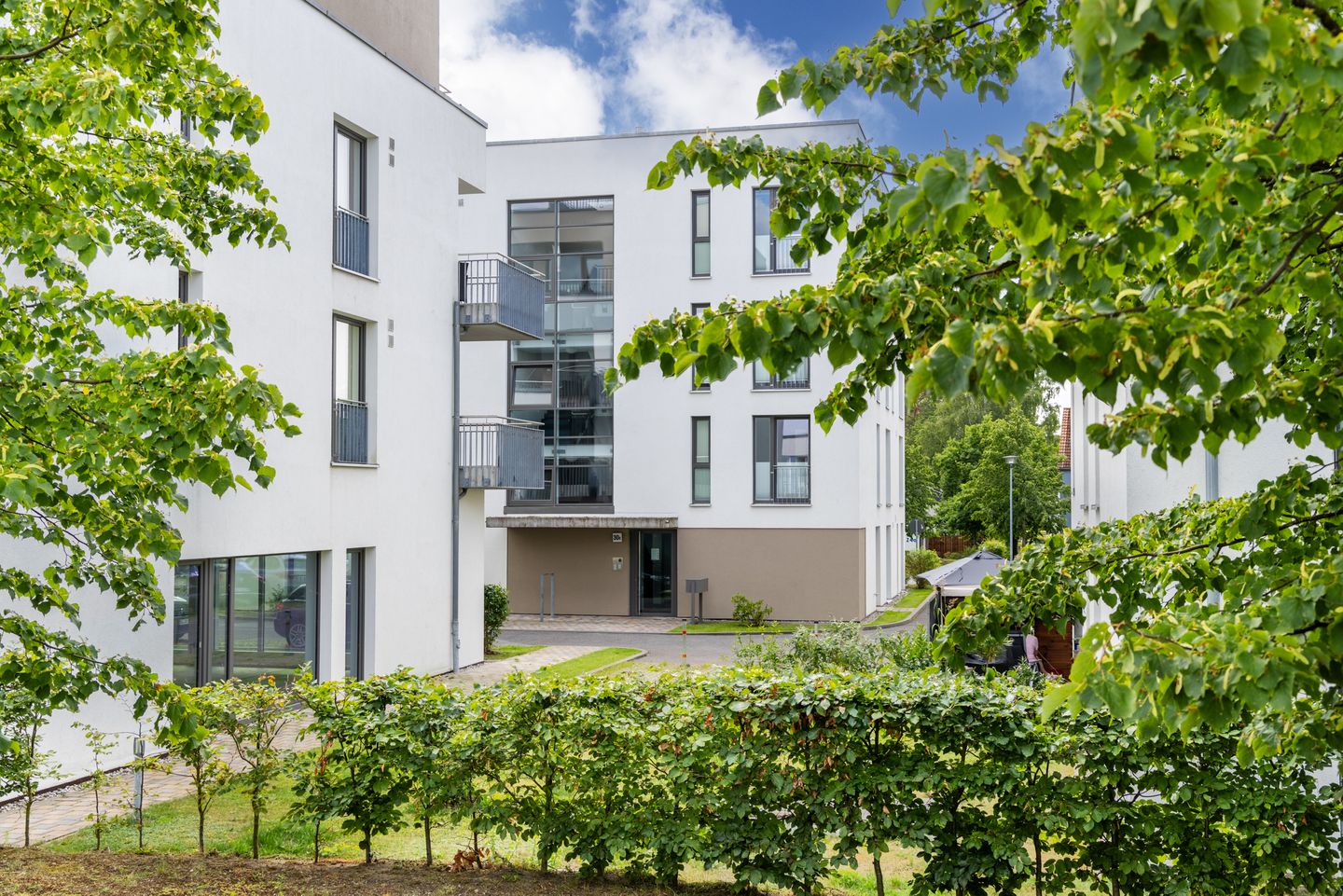  DünenResort Binz Rügen - Fassade / Eingang