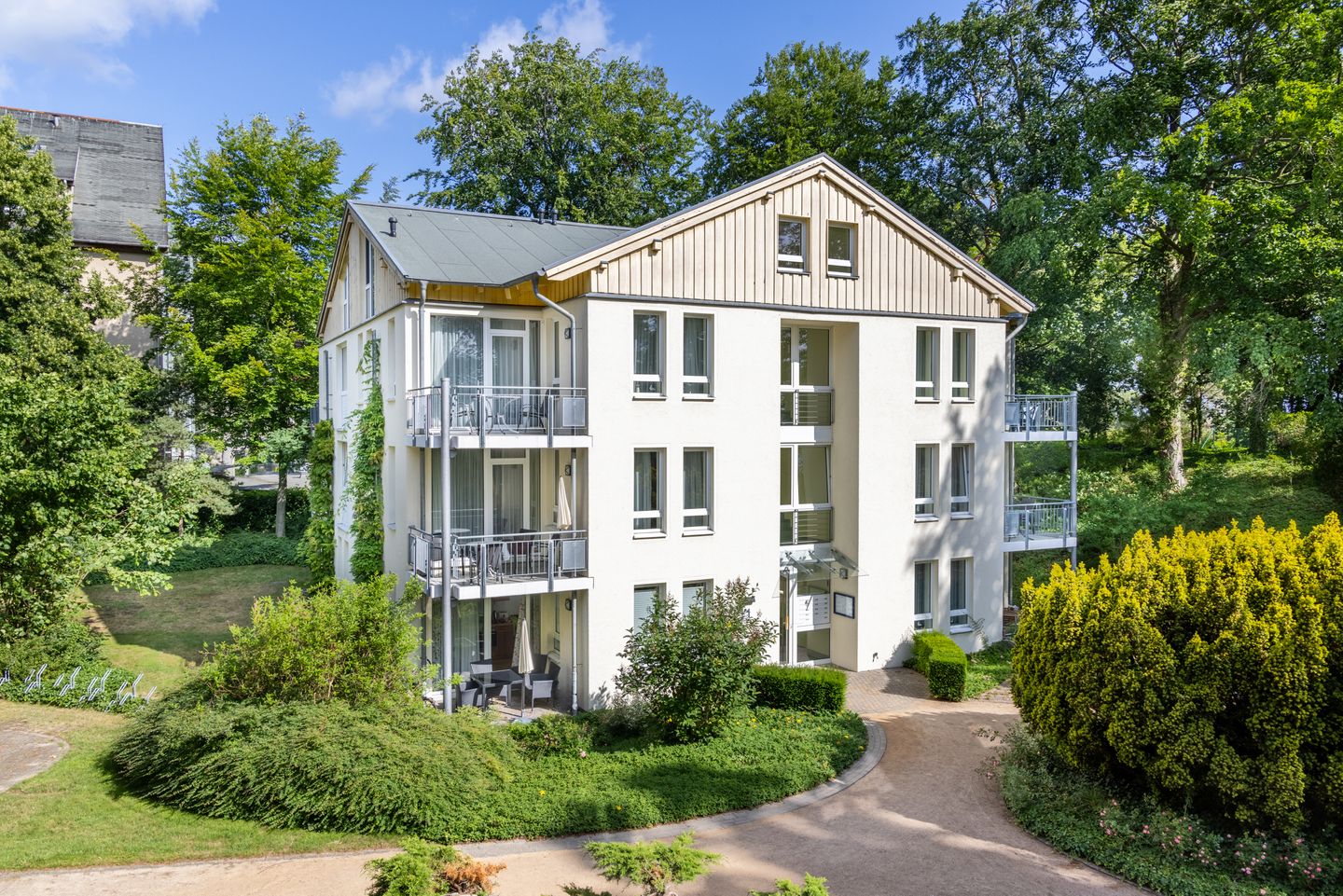  Strand-Park Usedom - Fassade / Eingang