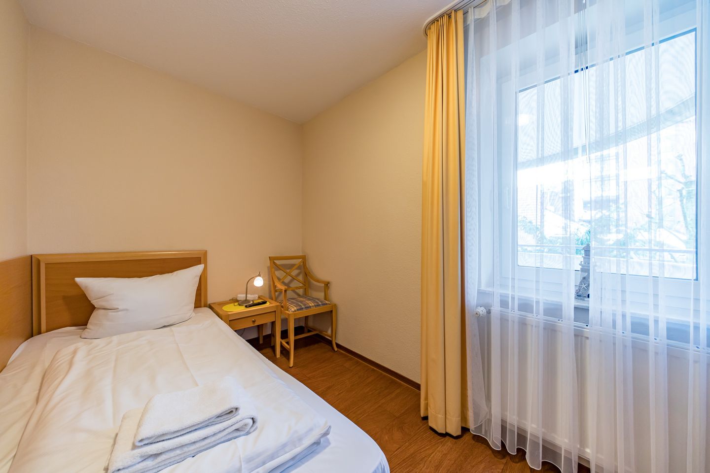 Hus Inselkieker Hus Inselkieker 108 Schillig - Schlafzimmer mit Einzelbett