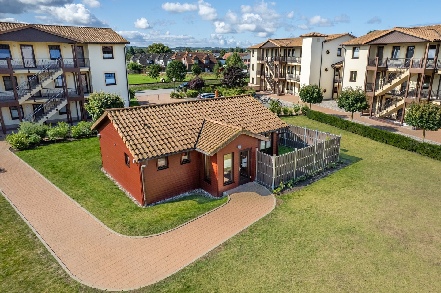  Urlaubsräume am Meer Kühlungsborn - Vogelperspektive