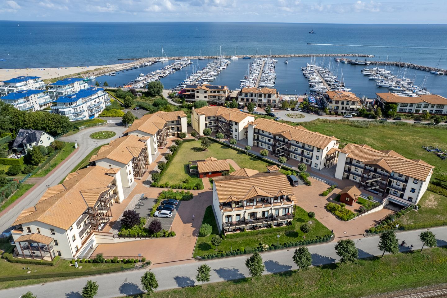  Urlaubsräume am Meer Kühlungsborn - Vogelperspektive