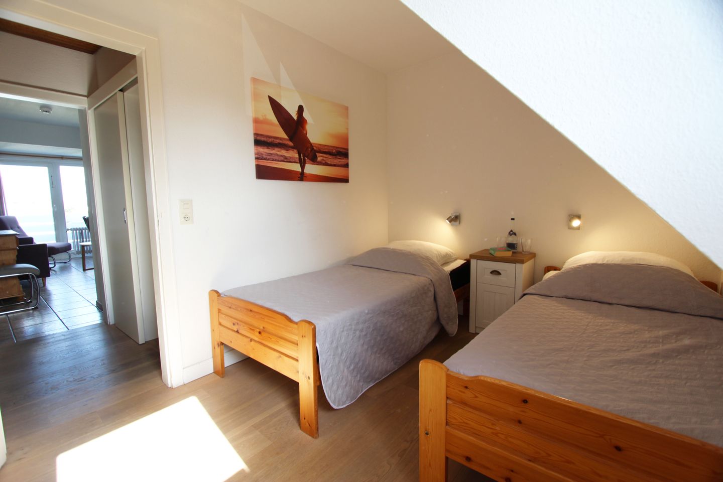 Seestraße 6A , App. 6 Wenningstedt - Schlafzimmer