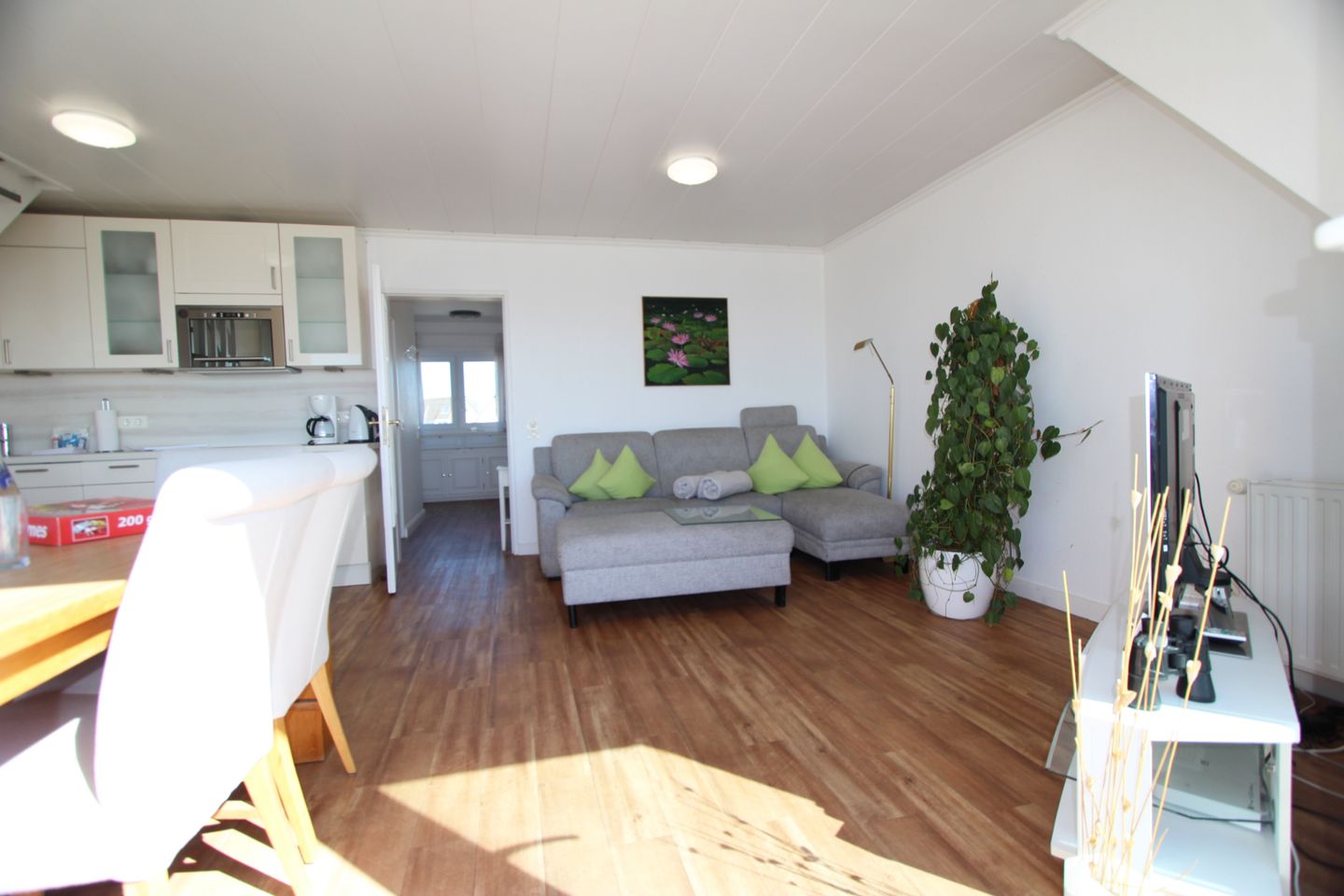  Wonningstair  - Dünenstr. 19, App. 2 Wenningstedt - Wohnzimmer