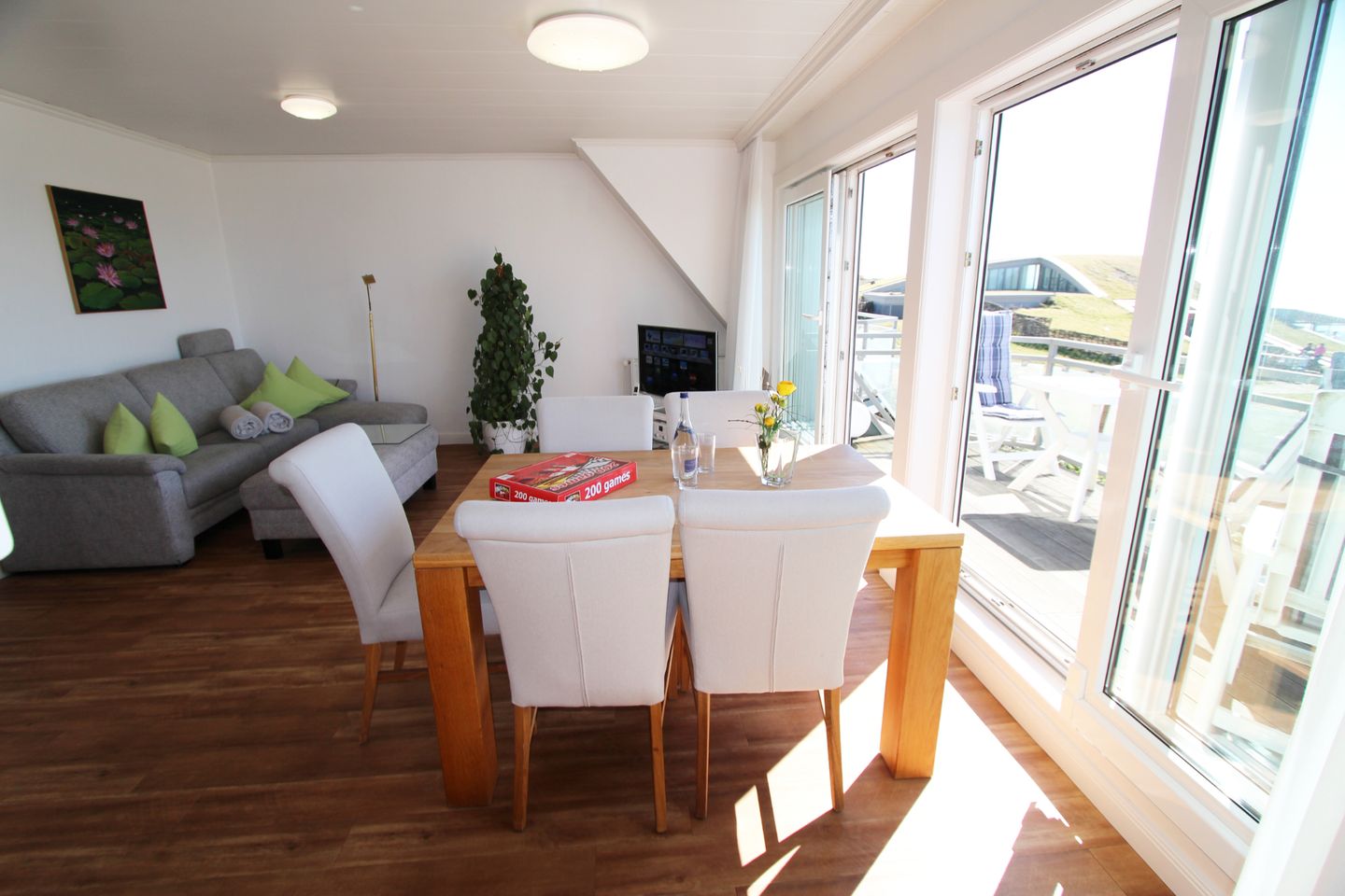  Wonningstair  - Dünenstr. 19, App. 2 Wenningstedt - Wohnzimmer