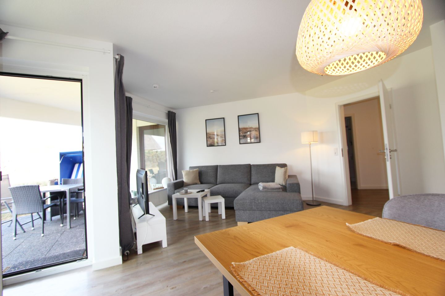  Schloss am Meer - Dünenstr. 27, App. 20 Wenningstedt - Wohnzimmer