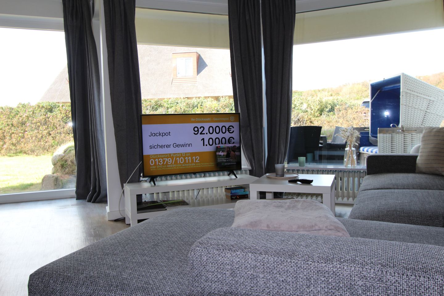  Schloss am Meer - Dünenstr. 27, App. 20 Wenningstedt - Wohnzimmer