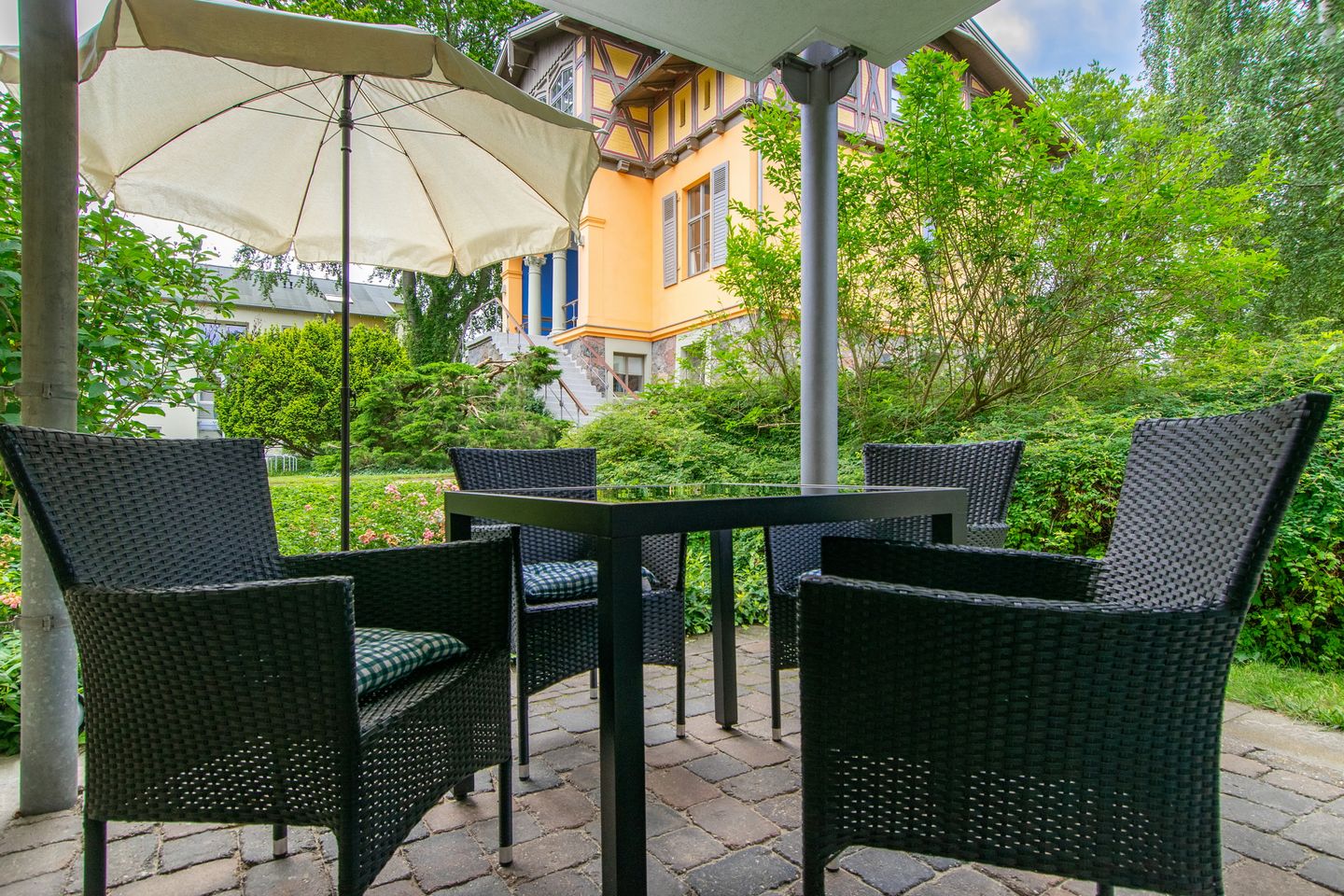 Strand-Park Strand-Park 101 Usedom - Terrasse mit Gartenmöbeln