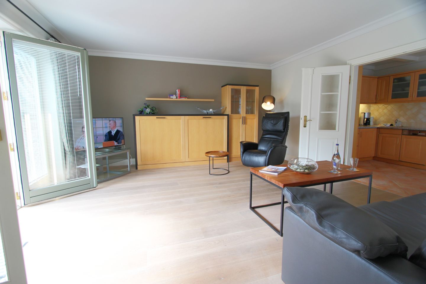 Südwind - Osterweg 51, App. 1 Wenningstedt - Wohnzimmer