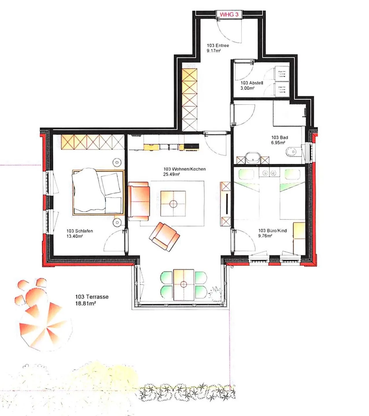 Wieke in der "DÜNENLUST"  -