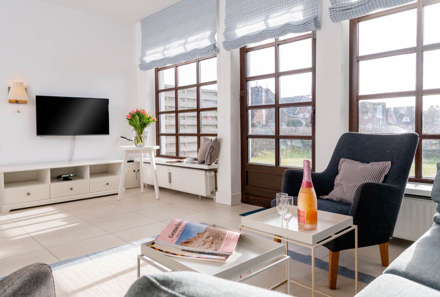 Haus Düneneck Wenningstedt - Wohnzimmer