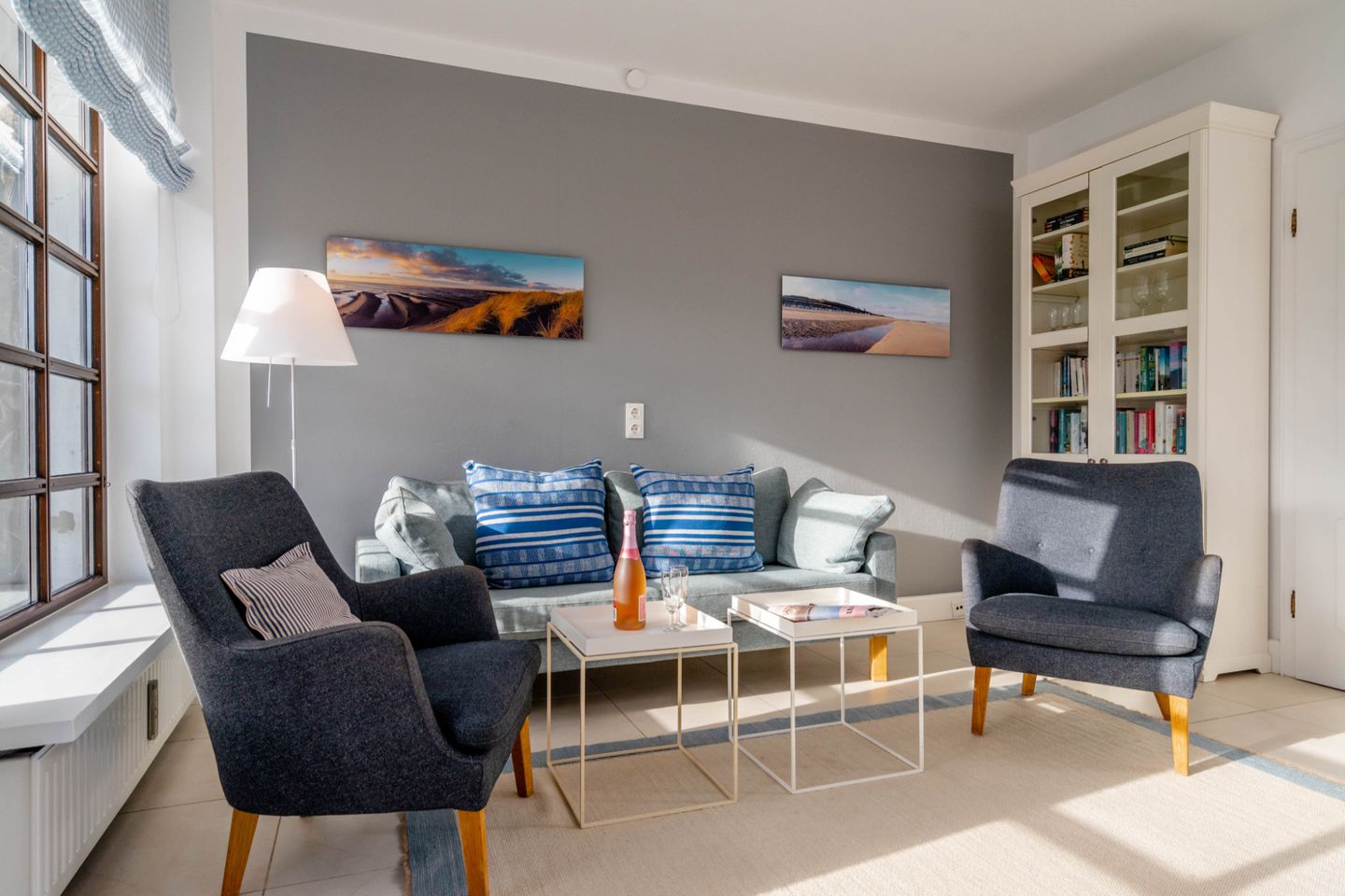 Haus Düneneck Wenningstedt - Wohnzimmer