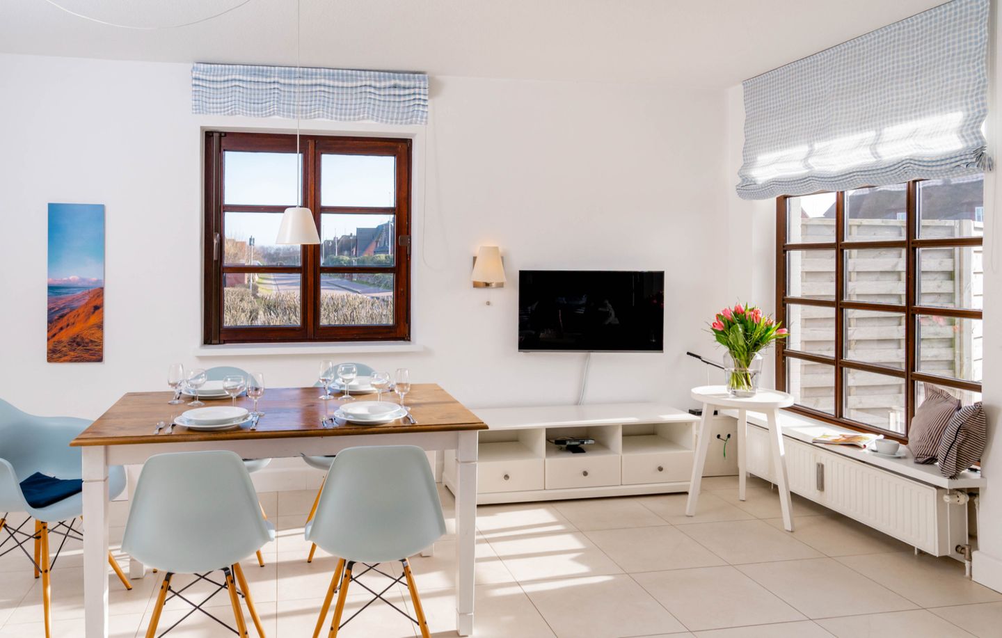 Haus Düneneck Wenningstedt - Wohnzimmer