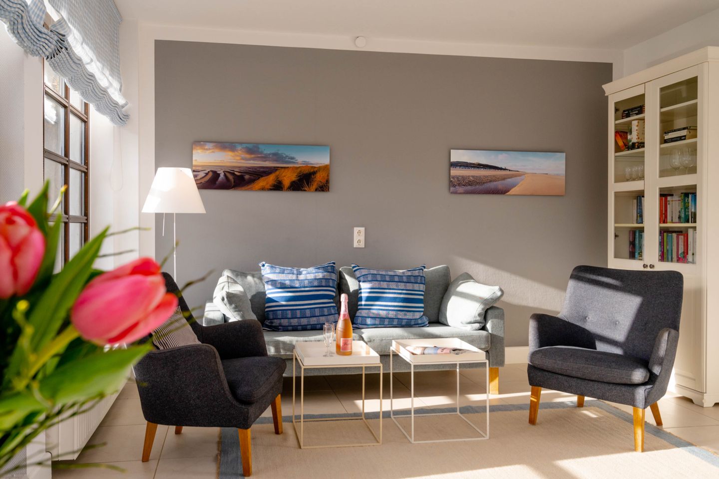 Haus Düneneck Wenningstedt - Wohnzimmer