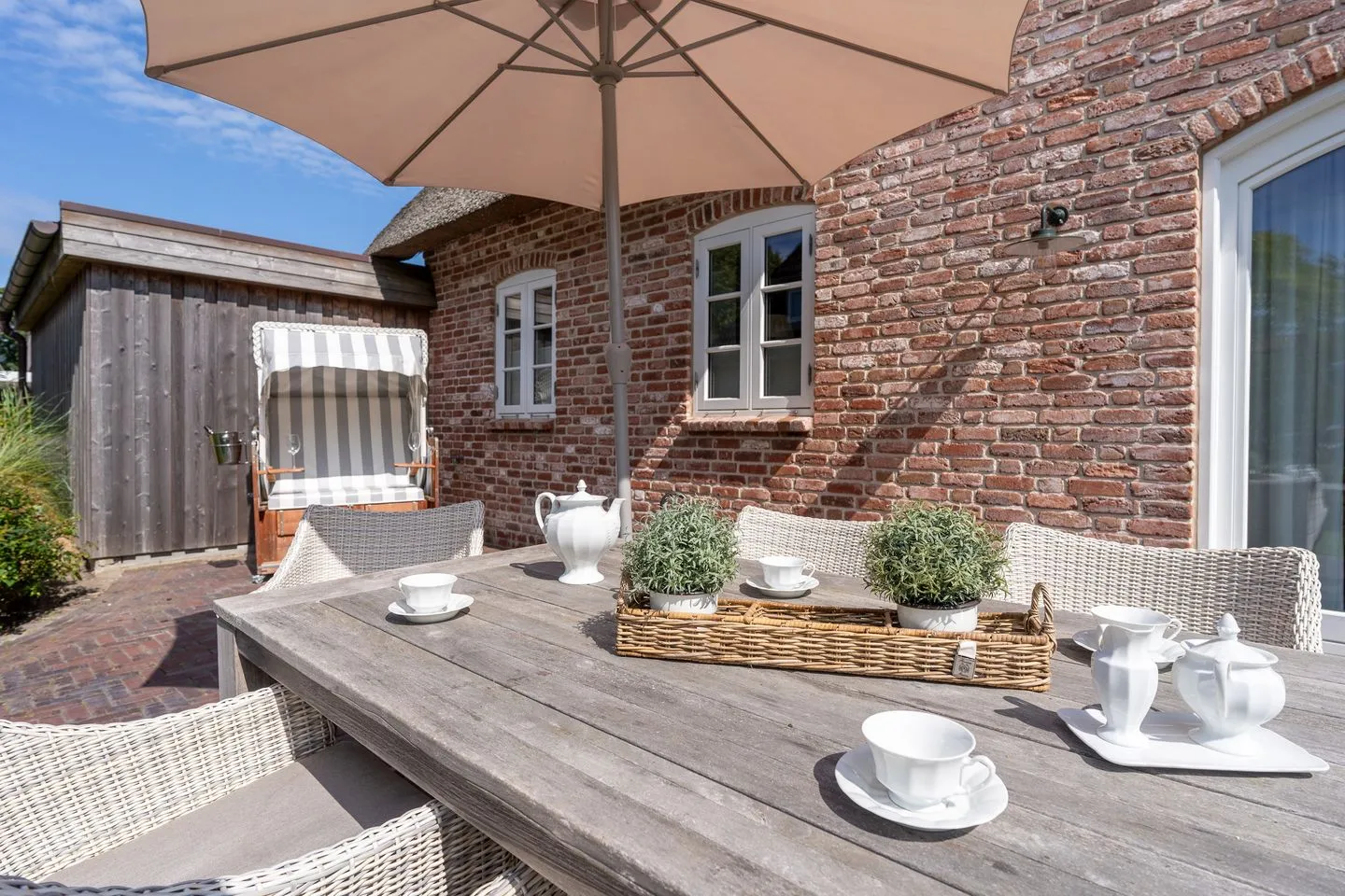 Einzelhaus Reetdachhaus Dünenreiter Reetdachhaus Dünenreiter SPO Dorf - 