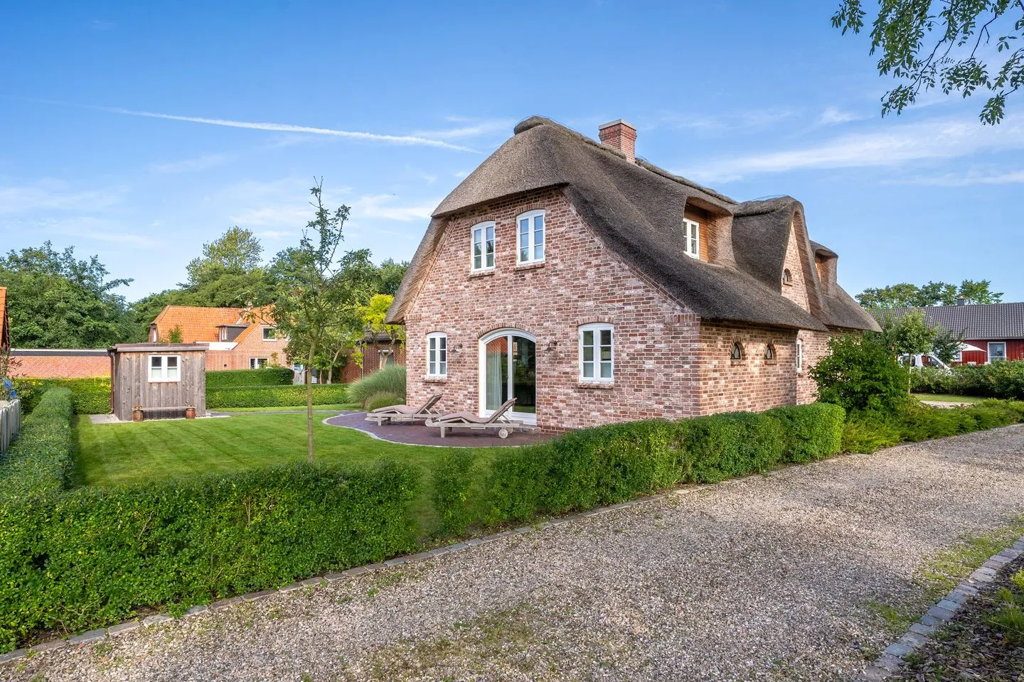 Einzelhaus Reetdachhaus Dünenreiter Reetdachhaus Dünenreiter SPO Dorf - 