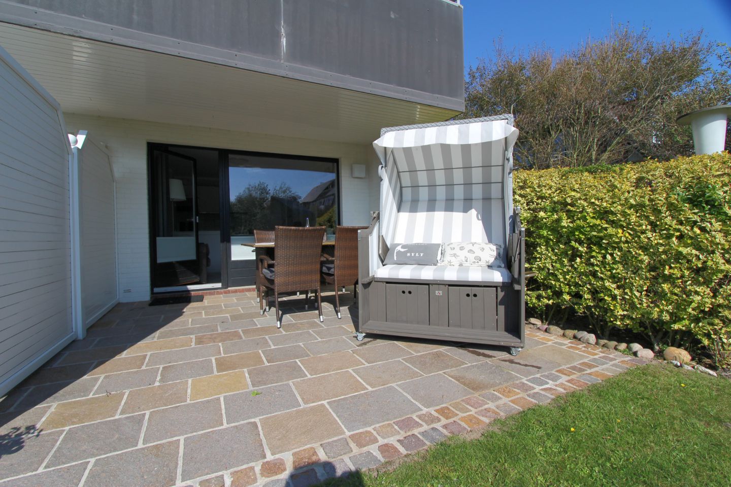 Im Grund 25, App. 1 Wenningstedt - Terrasse