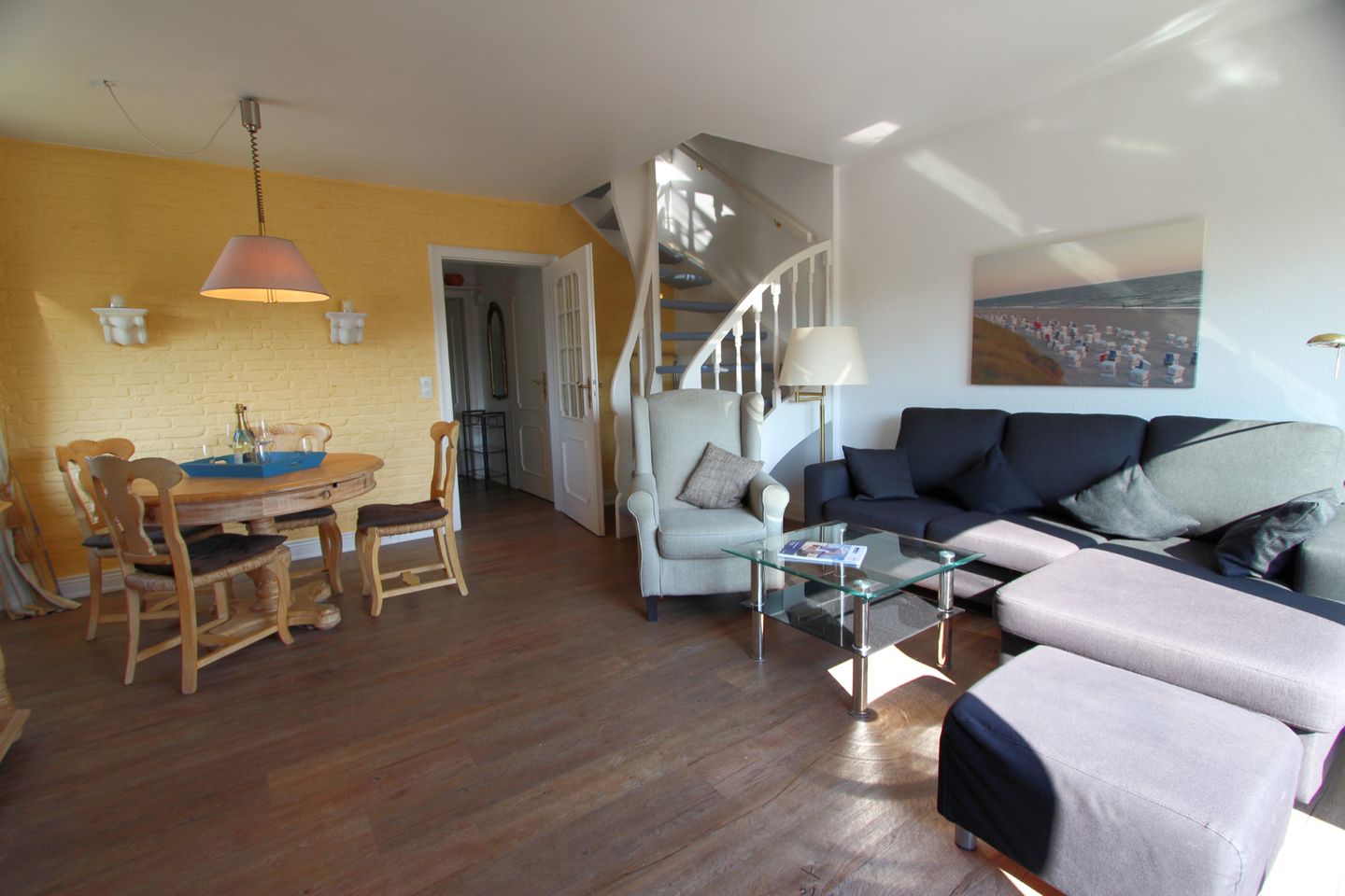  Cora  - Im Grund 27, App. 85 Wenningstedt - Wohnzimmer