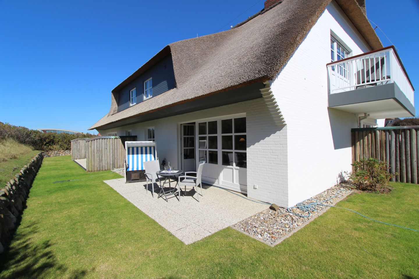 Dünenblick III - Dünenstr. 7, App. 2 Wenningstedt - Terrasse