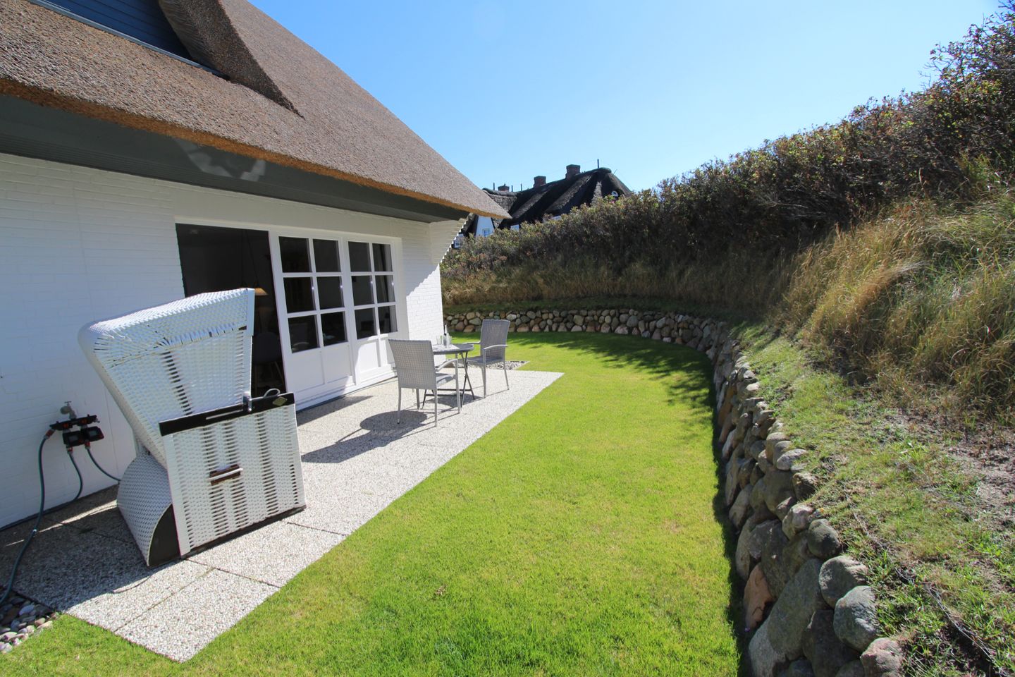 Dünenblick III - Dünenstr. 7, App. 2 Wenningstedt - Terrasse