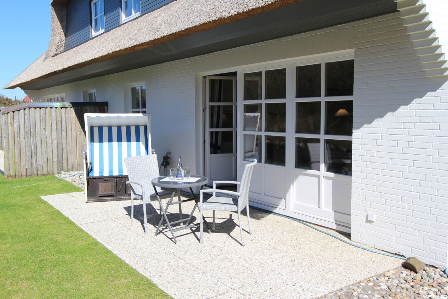 Dünenblick III - Dünenstr. 7, App. 2 Wenningstedt - Terrasse