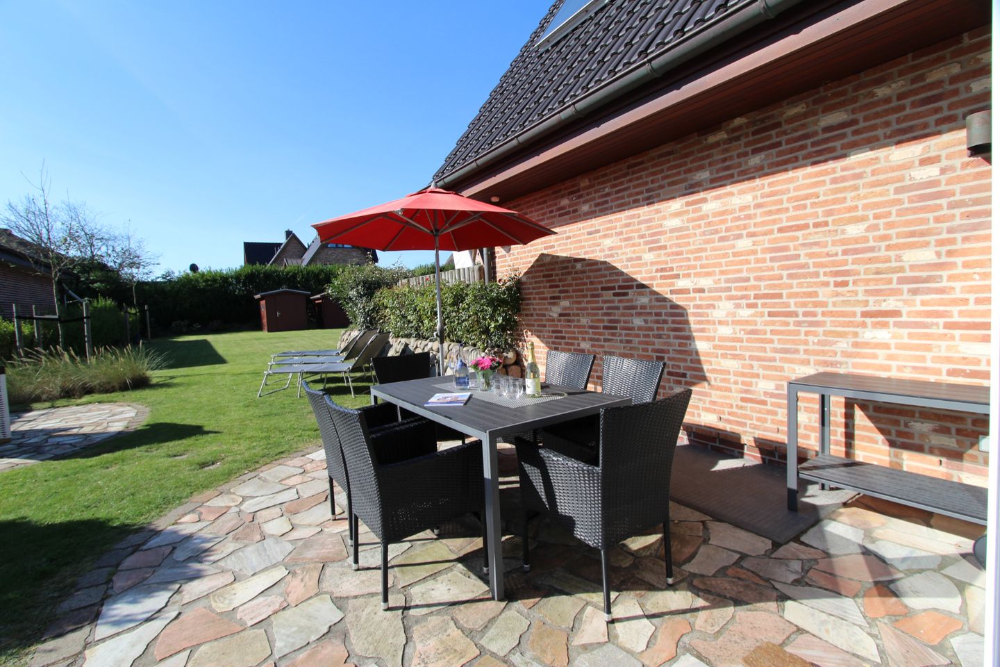 Süder Wung 12, App. 1 Wenningstedt - Terrasse