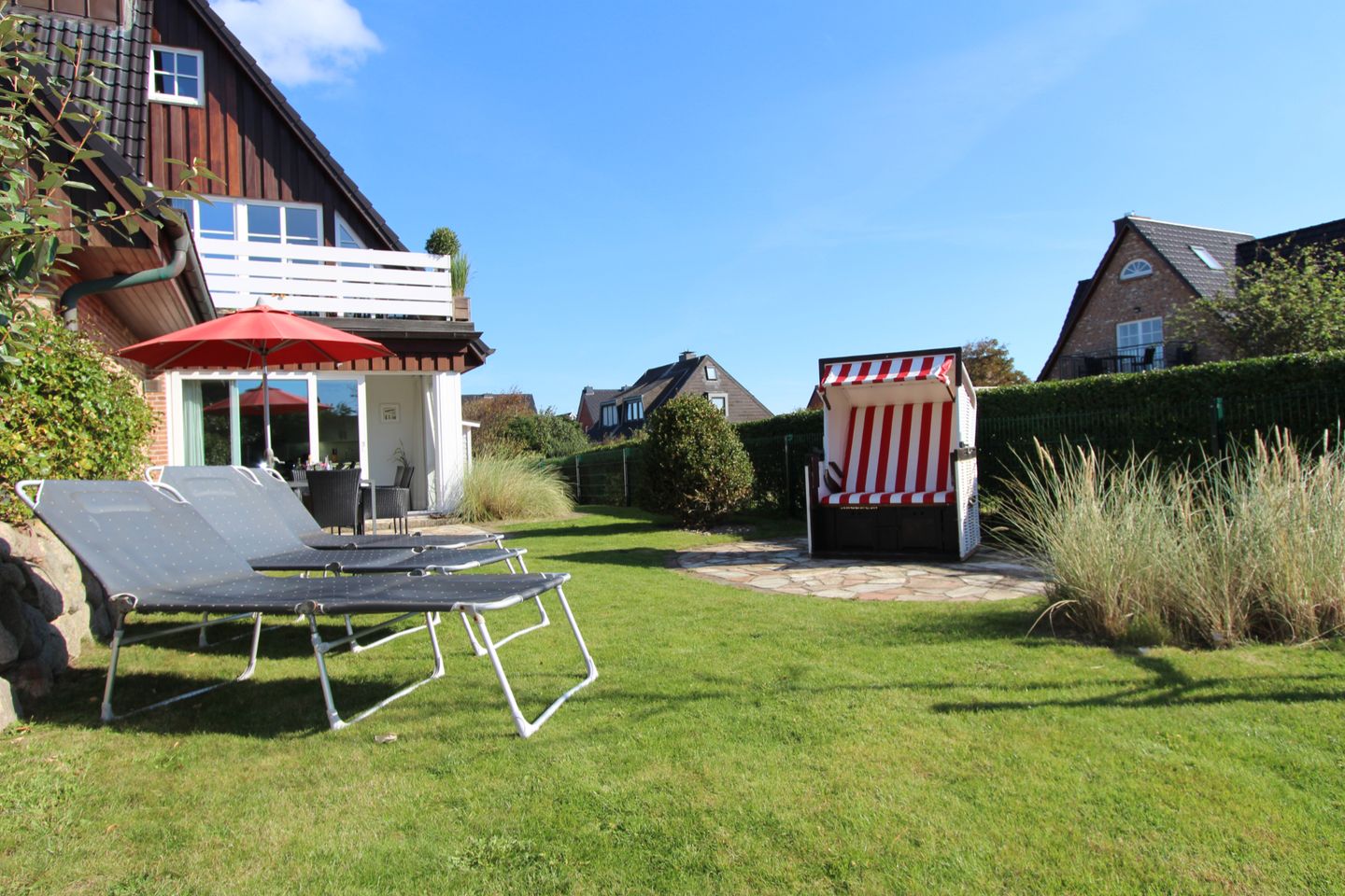 Süder Wung 12, App. 1 Wenningstedt - Garten