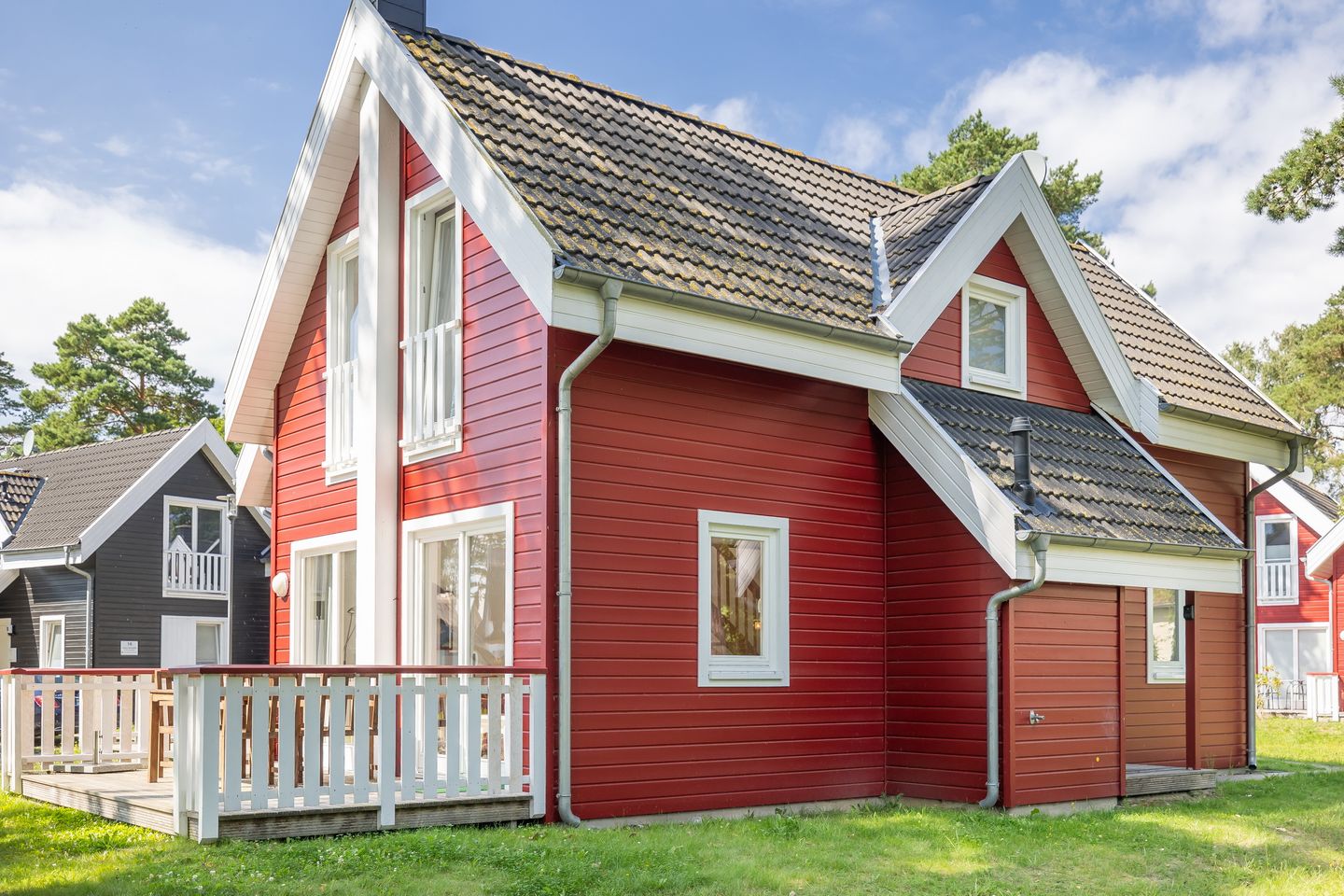 Ostseepark Rügen Ostseepark Rügen 25 Rügen - Offene Terrasse mit Gartenfläche