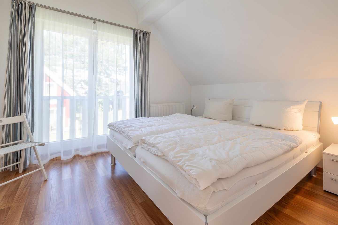 Ostseepark Rügen Ostseepark Rügen 25 Rügen - Schlafzimmer mit Doppelbett