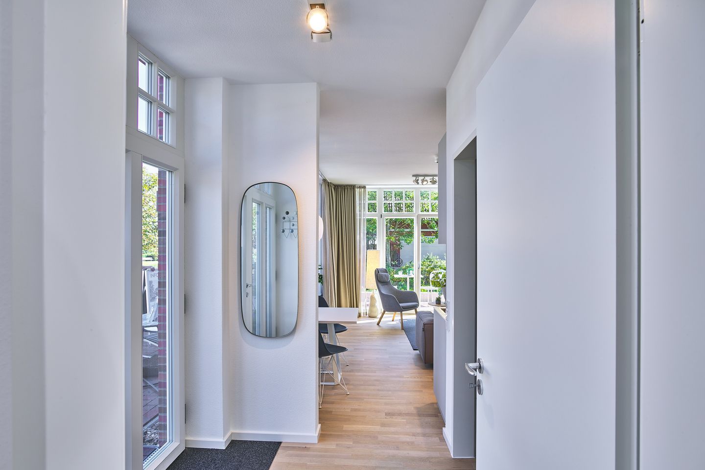 Lüttjeod Apartmentvilla Lüttjeod Apartmentvilla 01 Langeoog - Flur mit Spiegel