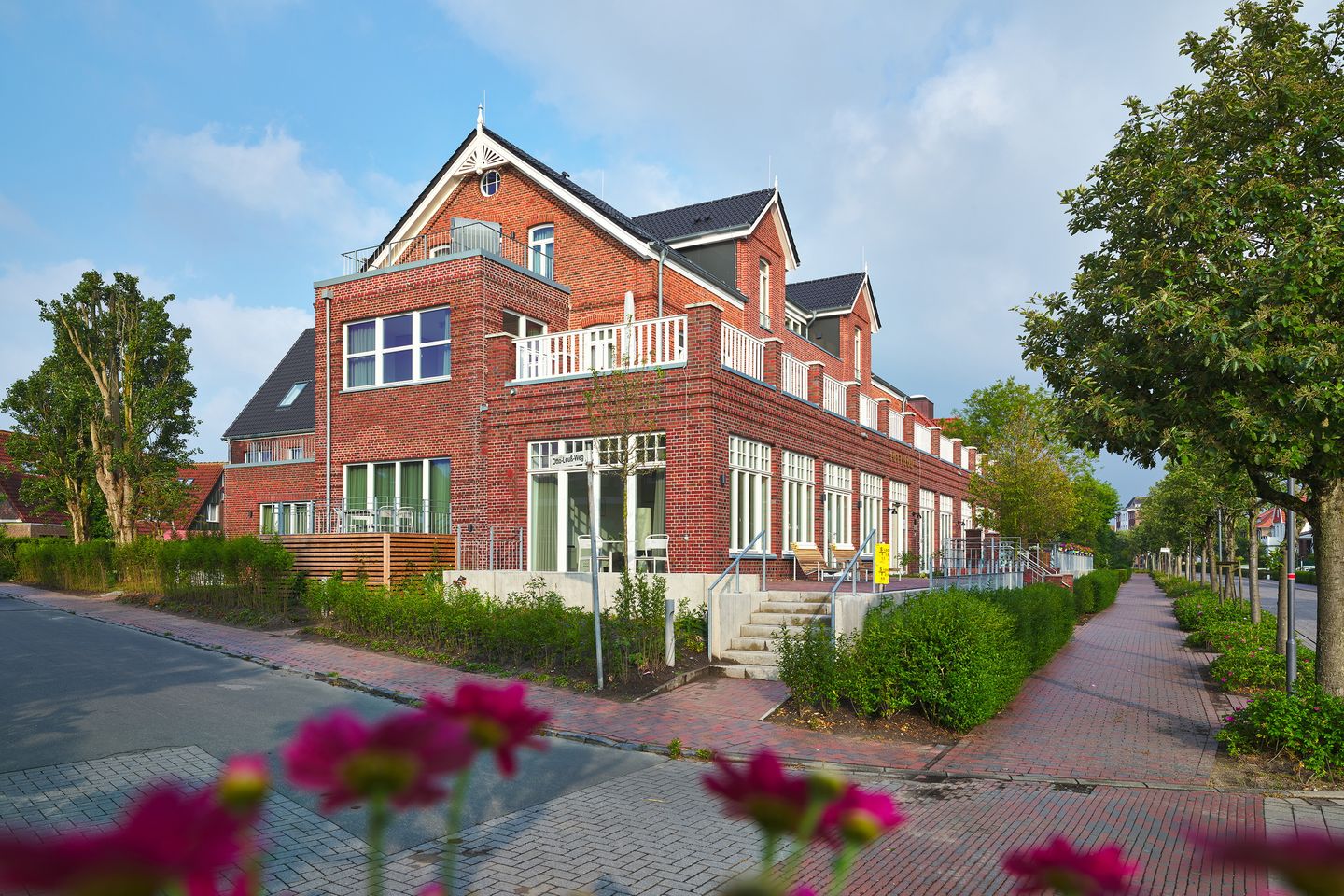 Lüttjeod Apartmentvilla Lüttjeod Apartmentvilla 01 Langeoog - Terrasse mit Gartenmöbeln