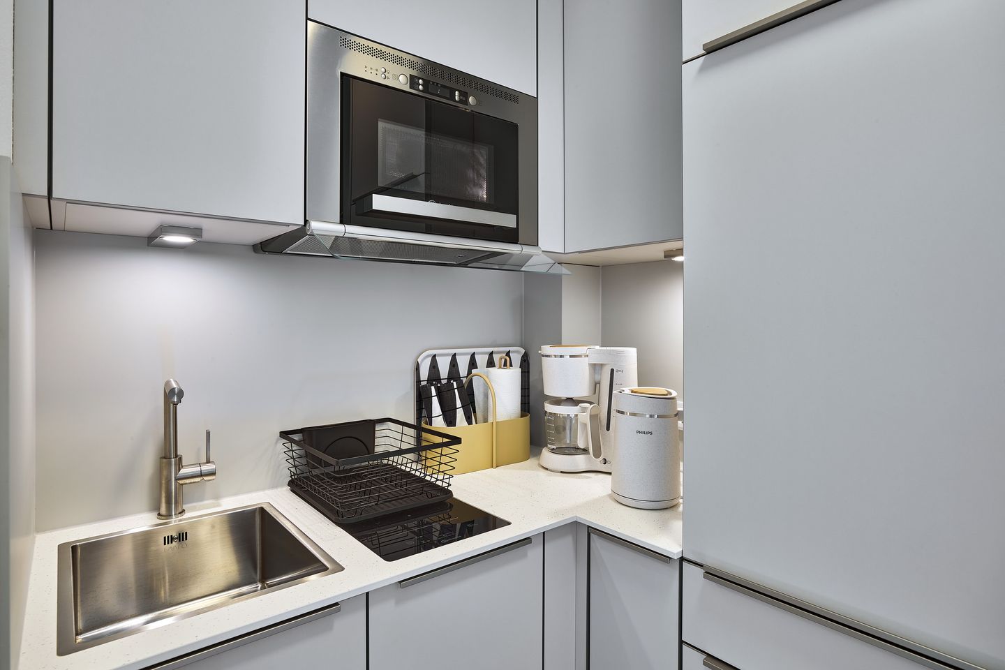 Lüttjeod Apartmentvilla Lüttjeod Apartmentvilla 04 Langeoog - Wohn-Essbereich mit Küchenzeile