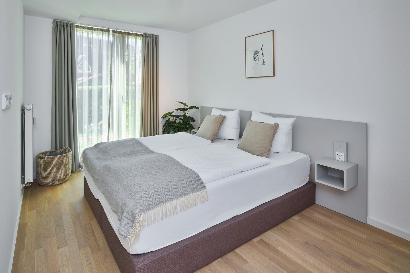 Lüttjeod Apartmentvilla Lüttjeod Apartmentvilla 04 Langeoog - Schlafzimmer mit Doppelbett