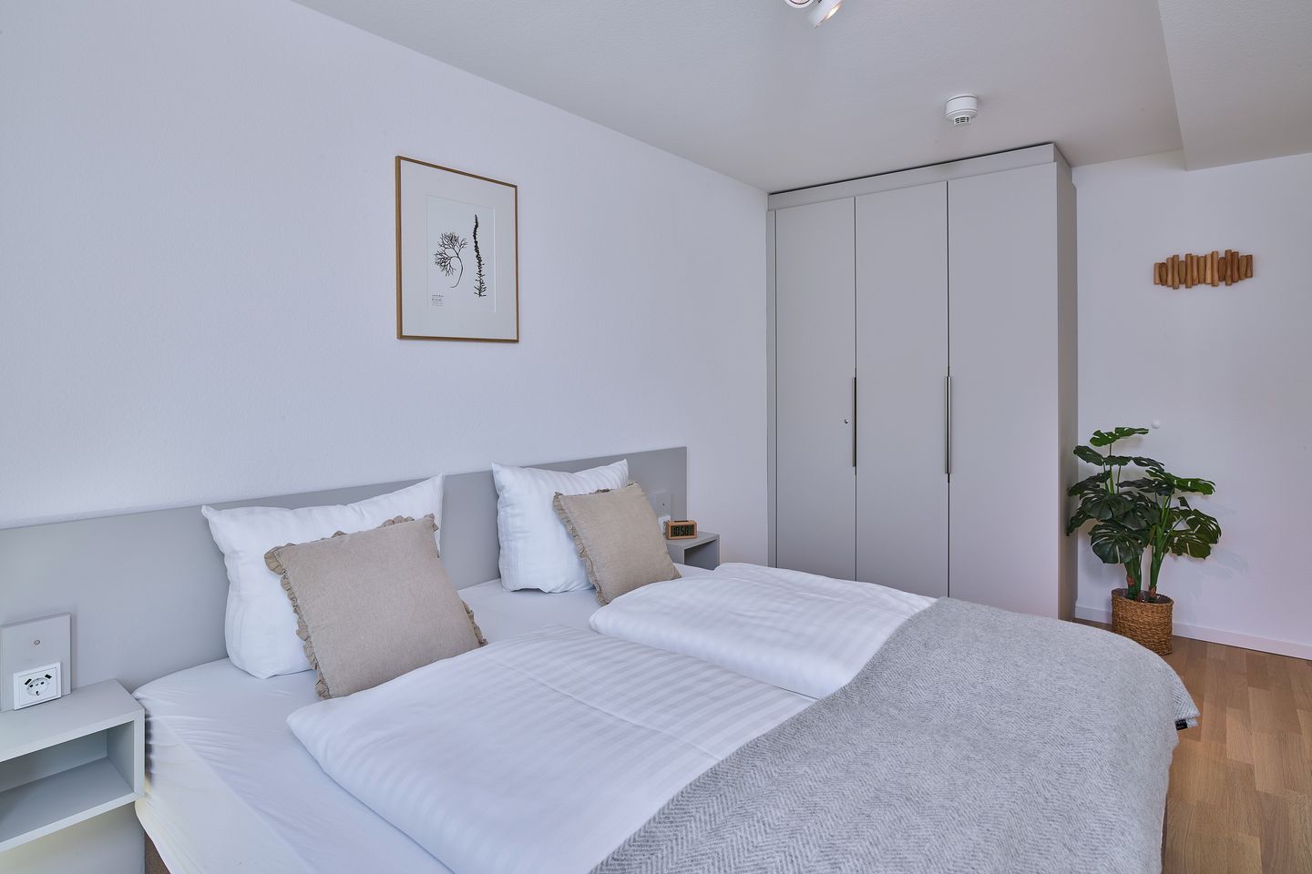 Lüttjeod Apartmentvilla Lüttjeod Apartmentvilla 04 Langeoog - Schlafzimmer mit Doppelbett