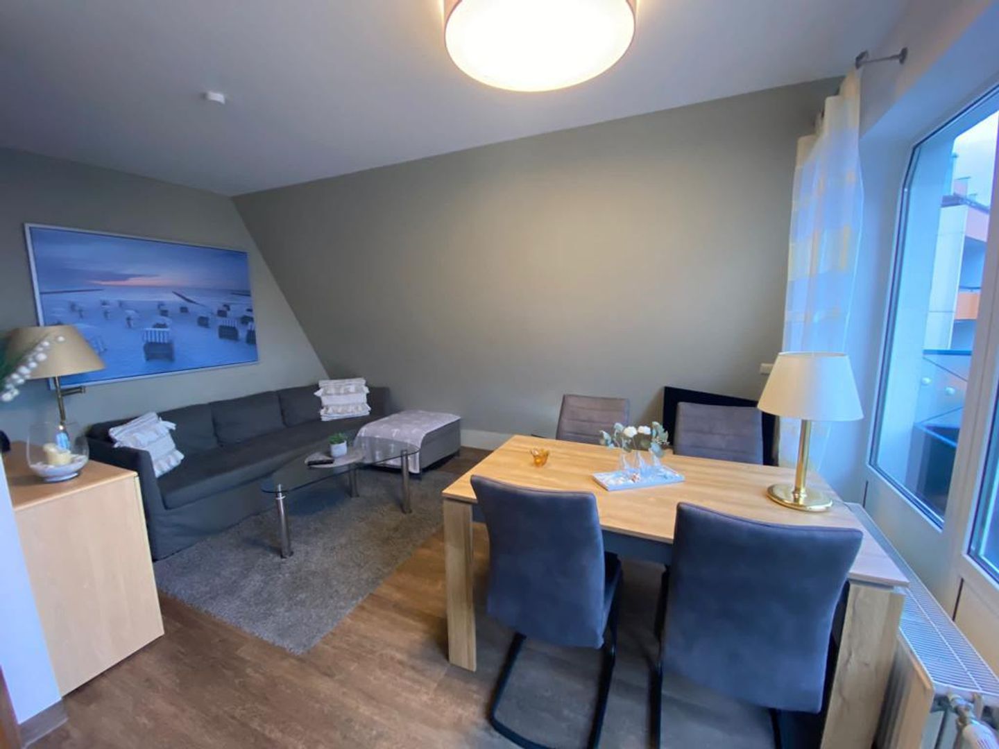 FIS/013 - Seeblick Scharbeutz - Wohnzimmer